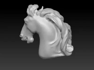 Horse Head 3D model