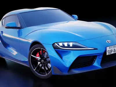 Toyota Supra Mk5 3D model
