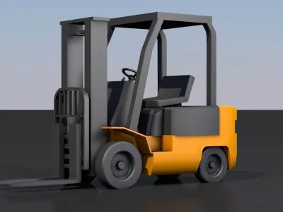 Forklift Free 3D model