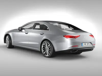 Mercedes Benz CLS Class 2018 3D model