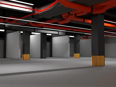 Garage 3D model