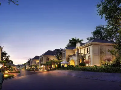 3D model of 2022 luxury fashion villa exterior 79 3D model