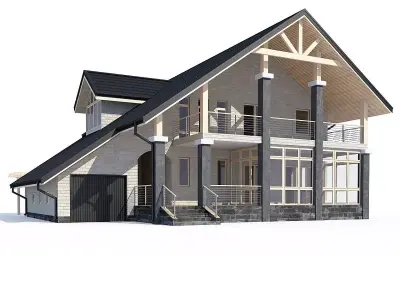ABS House V68 3D model