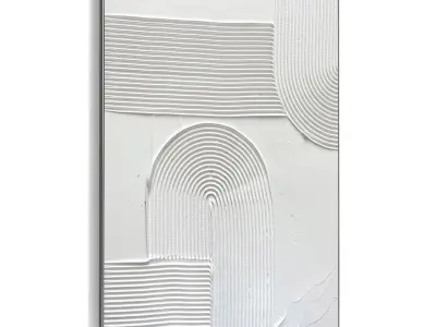 Abstract Painting Set of 3 pieces - No 40 Low-poly 3D model