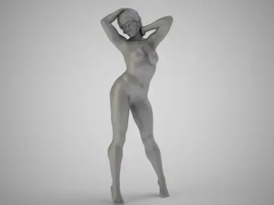 Slim Girl 3D print model