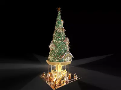 christmas tree 3D model