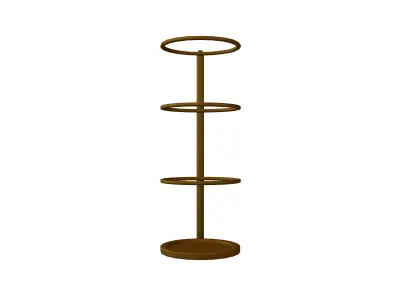 Modern Design Umbrella Stand v1 003 Low-poly 3D model
