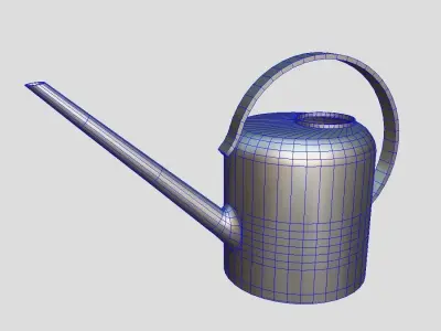 Watering Can 4 Low-poly 3D model