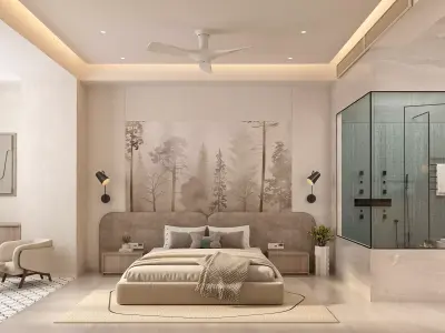 Hotel Suite Room or Bedroom 3D model