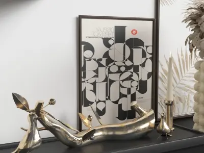 decoration set 016 3D model