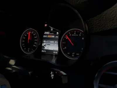 Mercedes C63s Coupe AMG 2017 3D model - High Quality Low-poly 3D model