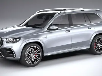 Mercedes-Benz GLS63 AMG 2024 3D model
