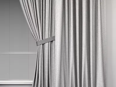 curtain 3D model