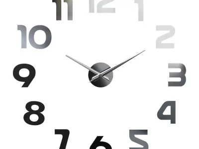 Wall clock Yorkwell 3D model