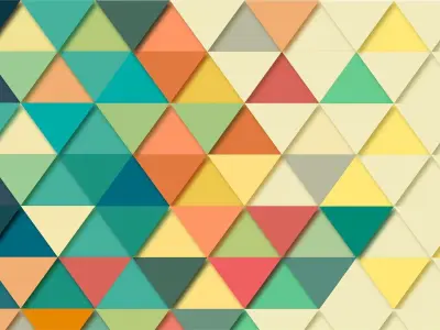 Colorful Wall Pictures 3D model