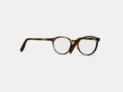 Bromley Eyeglasses in Black Walnut 3D model