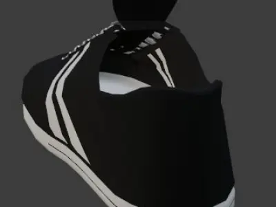 Skater sneakers 3D model
