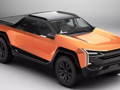 Generic Future Pickup 3D model