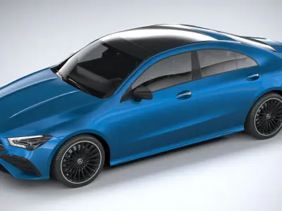 Mercedes-Benz CLA 2024 3D model