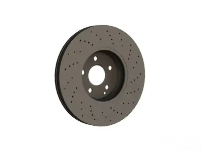 Brembo brake disc 09 A828 11 for Mercedes cars 3D print model