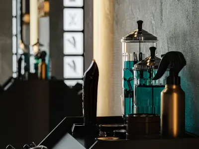 BARBER SHOP 1 3D model