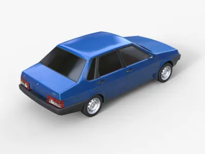 Lada 21099 3D model