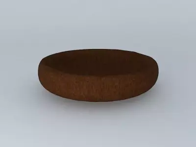 wooden bowl Free 3D model purchase