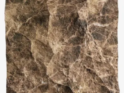 41-RockPanel rock wall texture 3D model