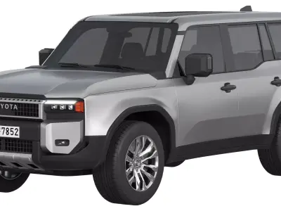 Toyota Land Cruiser 250 Prado 2024 3D model