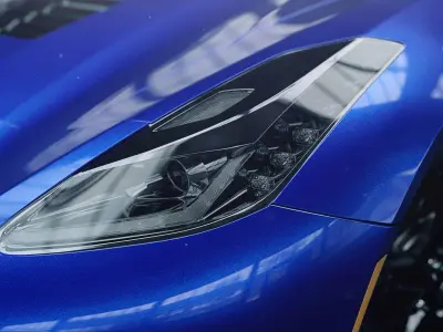 Corvette c 7 chevrolet stingray 3D model