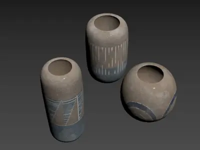 Onsen Vase 3D model