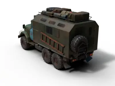 ZiL 131  3D model