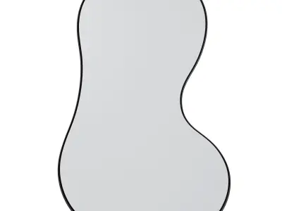 Wall Mirror ASMA by Kasbah design 3D model