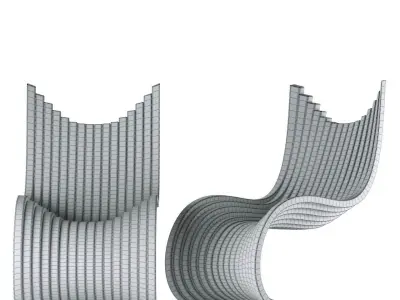 Parametric Chair  Free low-poly 3D model