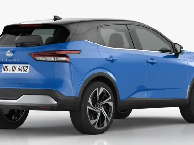 Nissan Qashqai 2022 3D model
