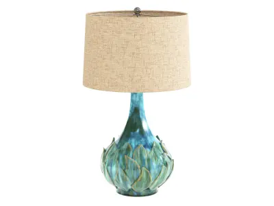 Floral lamp 3D model