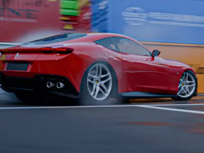 Harbour - Container Shipping 3D model