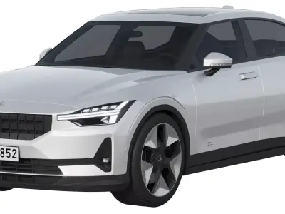 Polestar 2 2023 3D model