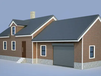 House 01 3D model