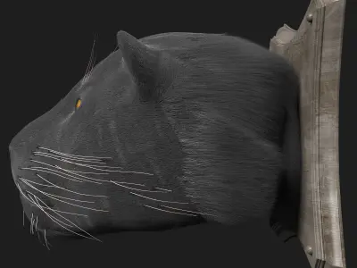 Pantera Pen Stuffed 3D model