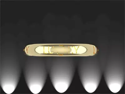 Lucky ring Free 3D print model