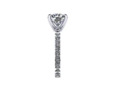 Solitaire Diamond Fashion Ring R5 3D print model purchase