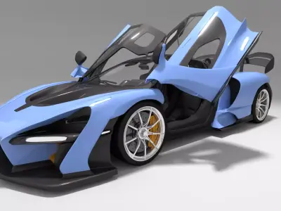 Mclaren Senna 3D model