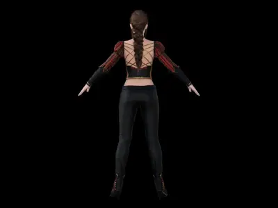 WarriorPrincess woman 3D model