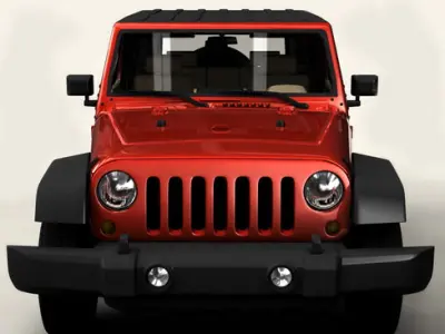 Jeep Wrangler 2007 3D model