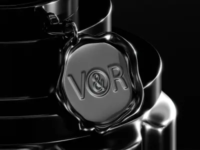 Spicebomb Perfume Bottle for men Low-poly 3D model