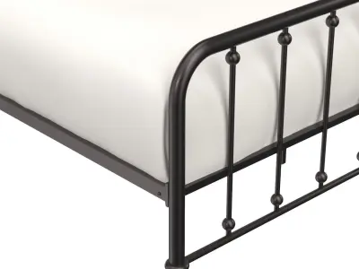 Larkspur Full Platform Bed 1638F-1 3D model