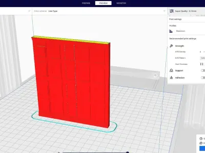 Wainscoting 3D print model