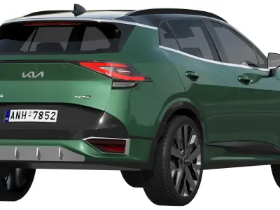 Kia Sportage GT-Line 2022 3D model