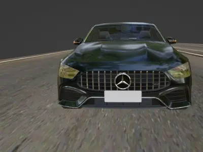 Mercedes AMG GT 63 3D model by umairmalik00071
